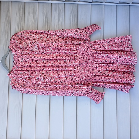 NWT $445 Ramy Brook Penelope Ruffle Dress, Silk - Picture 8 of 9